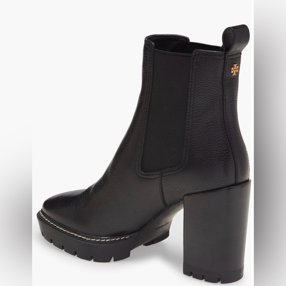 Tory Burch Black Leather Boots